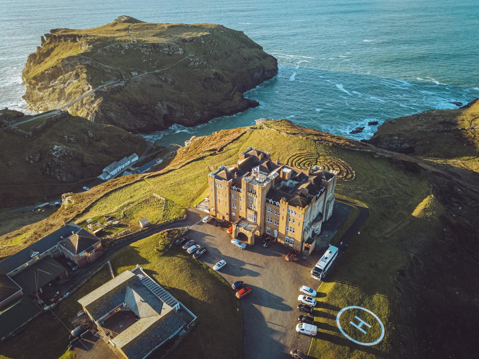 Camelot Castle Hotel Tintagel Exterior foto